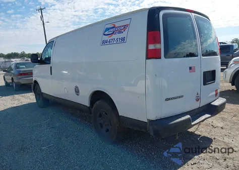 2008 Chevrolet Express Work Van from USA, damaged, VIN 1GCFG15X481106927